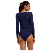 Krótkie body Falke Daily Drape - kosmiczny błękit