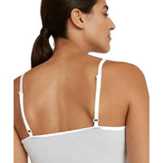 Falke Daily Lace Spaghetti Strap Top - White