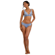 Figi Falke Delicate Touch - niebieska stal