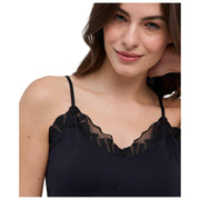 Top na ramiączkach Falke Delicate Touch - czarny