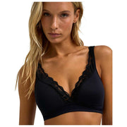 Biustonosz Falke Delicate Touch High Apex - Czarny