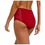 Majtki Falke Delicate Touch ze średnim stanem - Ventimiglia Red