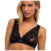 Bralette Falke Delikatny Dotyk Trójkątny - Czarny