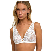 Braletka trójkątna Falke Delicate Touch - kość słoniowa