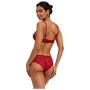 Trójkątny biustonosz Falke Delicate Touch - Ventimiglia Red