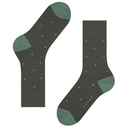 Falke Dot Socks - Military Green