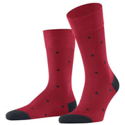 Falke Dot Socks - Scarlet Red