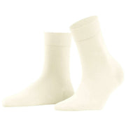 Falke Fine Softness 50 Denier Socks - White