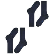 Falke Happy 2 Pack Socks - Dark Navy