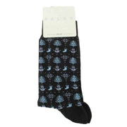 Falke Merry Party Christmas Socks - Black