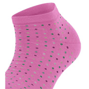 Falke Multispot Sneaker Socks - Lipstick Pink