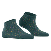 Falke Multispot Sneaker Socks - Mulberry Green