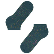 Falke Multispot Sneaker Socks - Mulberry Green