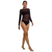 Body Falke Private Censored String - Czarne