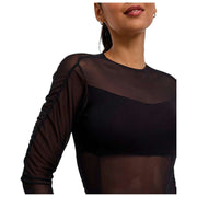 Body Falke Private Censored String - Czarne