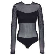 Body Falke Private Censored String - Czarne
