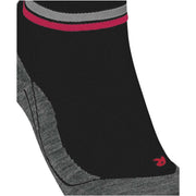 Falke RU4 Endurance Reflect Running Short Socks - Black