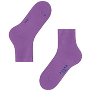 Falke Run Rib Short Socks - Pink Iris