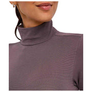 Ponadczasowe bawełniane body z golfem Falke - Iron Grey