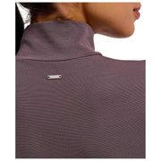 Ponadczasowe bawełniane body z golfem Falke - Iron Grey
