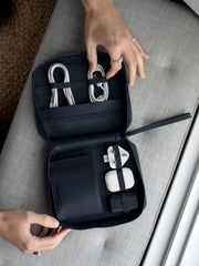 Stackers Medium Cable Tidy - Granatowy