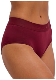 Dwupak hipsterskich fig Falke Daily Comfort Print – czerwony