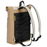 Gaston Luga Plecak Splash Rolltop 14" - Latte Brown/Cloud Cream