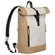 Gaston Luga Plecak Splash Rolltop 14" - Latte Brown/Cloud Cream