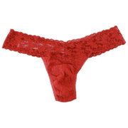 Hanky Panky Signature Lace – 5 par stringów z niskim stanem – granit/woodland/gliniasty ole/ciemny granat/wanilia