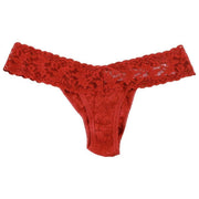 Hanky Panky Signature Lace – 5 par stringów z niskim stanem – granit/woodland/gliniasty ole/ciemny granat/wanilia