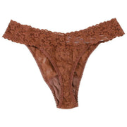 Stringi Hanky Panky Signature Lace – 5 szt. Original Rise Thong – Marshmallow/Bliss/Boysenberry/Granatowy/Macchiato