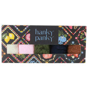 Stringi Hanky Panky Signature Lace – 5 szt. Original Rise Thong – Marshmallow/Bliss/Boysenberry/Granatowy/Macchiato