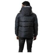 Helvetica Mountain Pioneers Kurtka parka z kapturem Barnes - czarna