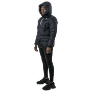 Helvetica Mountain Pioneers Kurtka parka z kapturem Capri 3 - czarna