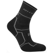 Hilly Twin Skin Anklet Socks - Black/Anthracite Grey