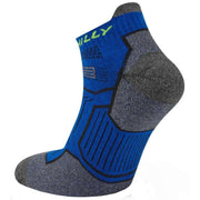 Hilly Twin Skin Socklets - Cobalt Blue/Grey Marl