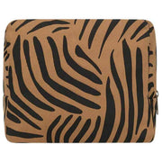 Hindbag Alix Extra Large Kosmetyczka - Cynamonowy Brąz Zebra