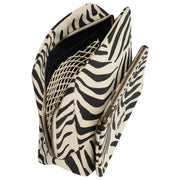 Hindbag Alix Bardzo duża kosmetyczka - ecru zebra