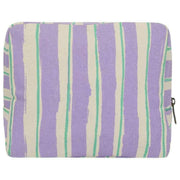 Hindbag Alix Extra Large Kosmetyczka - Zielony/Parma Paski