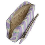 Hindbag Alix Extra Large Kosmetyczka - Zielony/Parma Paski