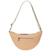 Torba Hindbag Andrea Tkana torba Half Moon - koralowa czerwień