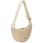 Torba Hindbag Andrea Tkana torba Half Moon - Nude Beige