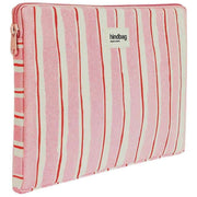Torba Hindbag Ava Medium na laptopa 15 cali - czerwone/różowe paski
