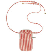 Torba na telefon typu Hindbag Bill - czerwone paski