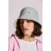Hindbag Bob Bucket Hat - niebieskie paski
