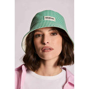 Hindbag Bob Bucket Hat - zielone paski