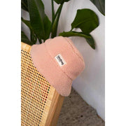 Hindbag Bob Teddy Bucket Hat - pudrowy róż