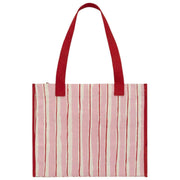 Torba na ramię Claude Tote - czerwone/różowe paski