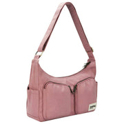 Torba na ramię Hindbag Emile z wieloma kieszeniami - różowy
