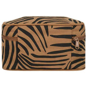 Hindbag Gaspard Vanity Bag - Zebra Cynamonowy Brąz
